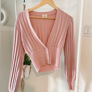 WILFRED NEW PLUNGE FRONT CARDIGAN